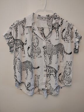 Wildcat Jaguar Tiger Lion Shirt Medium